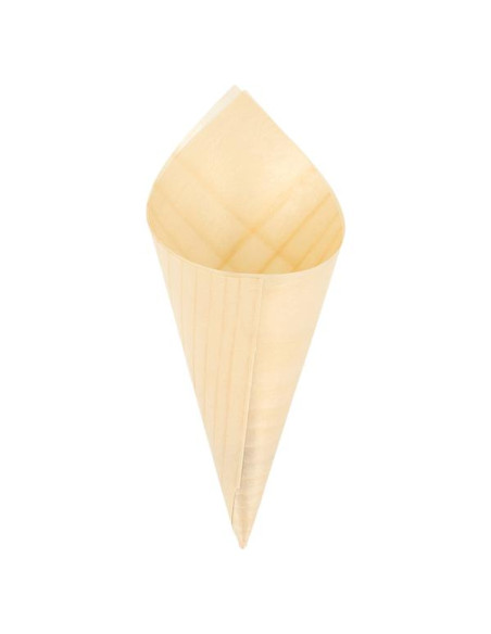 Cucurucho Hojuela de Álamo 12 5cm 1000ud 145 74 Cucurucho Hojuela de Álamo 12 5cm 1000ud 145 74