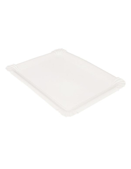 Bandejas Pastelería 25x17 5cm Blanco 250ud 320 11 Bandejas Pastelería 25x17 5cm Blanco 250ud 320 11