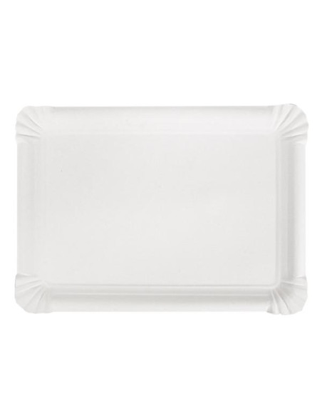 Bandejas Pastelería 25x17 5cm Blanco 250ud 320 11 Bandejas Pastelería 25x17 5cm Blanco 250ud 320 11