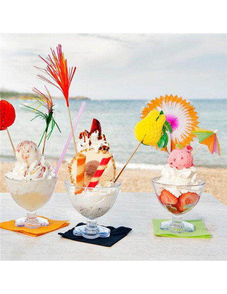 Adorno Helados 15 h cm Surtido Madera 144ud 