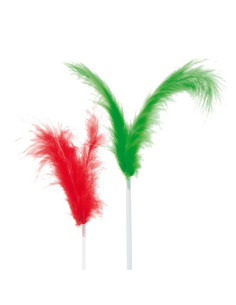 Adorno Helado  Pluma Cóctel  17cm 144ud 115 73