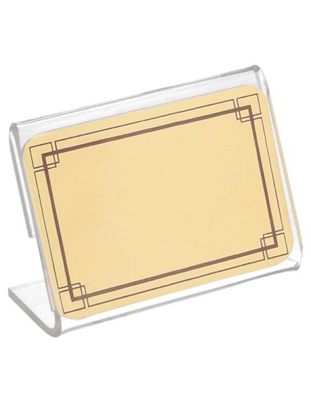 Caballetes Etiquetas 6x4x2 5cm 10ud 394 77 Caballetes Etiquetas 6x4x2 5cm 10ud 394 77