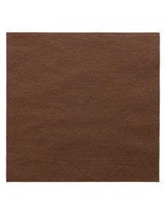 Servilletas 39x39cm 18g/m2 Chocolate 1600ud 152 58