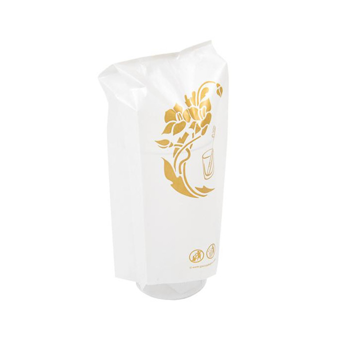 Bolsas Protección de Vasos Papel 500ud 225 70