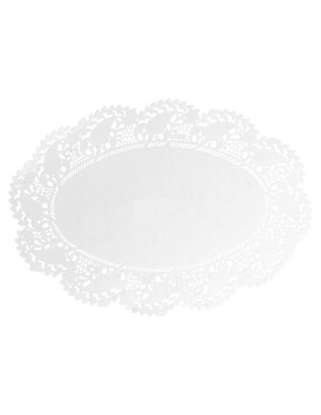 Blondas Ovales Caladas 35x26cm Blanco 250ud 125 31 Blondas Ovales Caladas 35x26cm Blanco 250ud 125 31