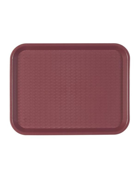 Bandeja Fast Food 30 4x41 4cm Burdeos 132 51