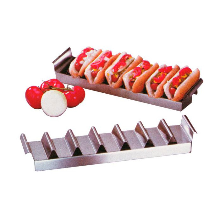 Bandeja Almacenar  Hot Dogs  Plateado 184 15