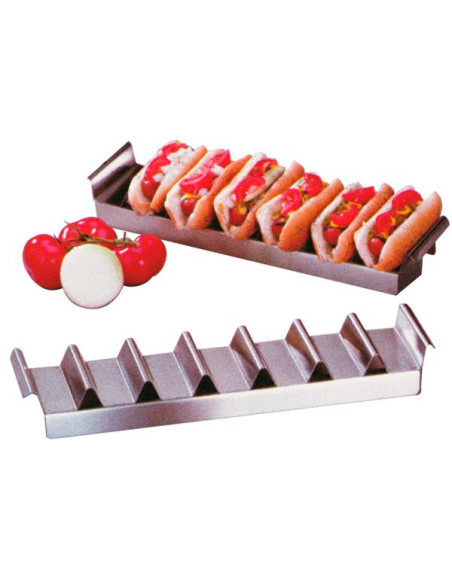 Bandeja Almacenar  Hot Dogs  Plateado 184 15 Bandeja Almacenar  Hot Dogs  Plateado 184 15