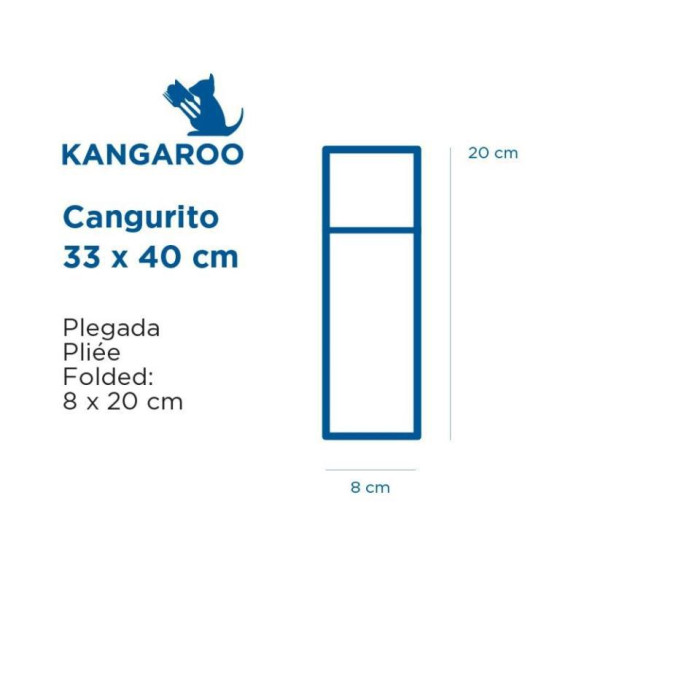 Servilletas Cangurito 33x40cm Marfil 700ud 213 76