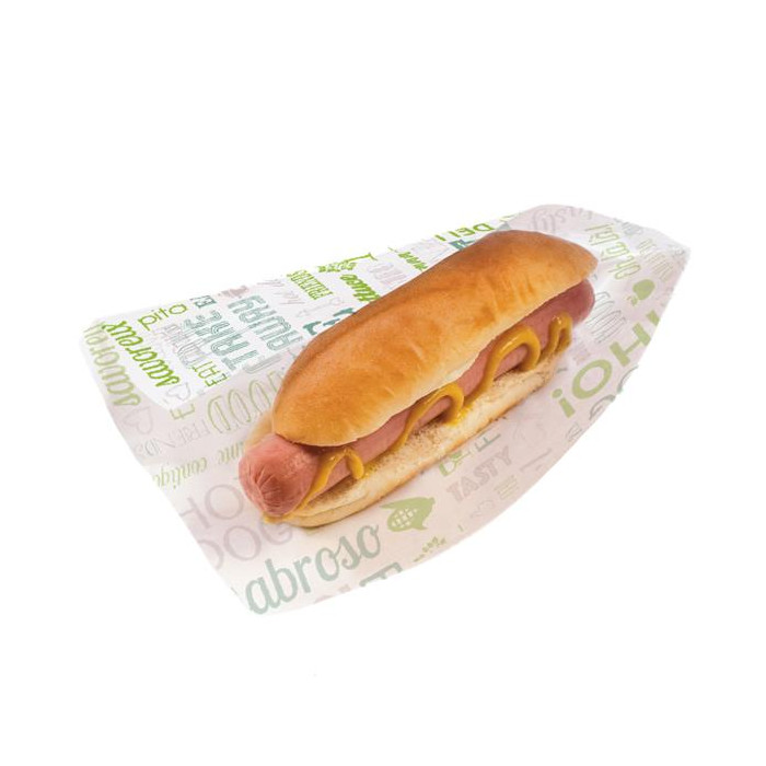 Papel Antigrasas 9 3x22cm Blanco 500ud 229 34