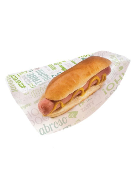 Papel Antigrasas 9 3x22cm Blanco 500ud 229 34