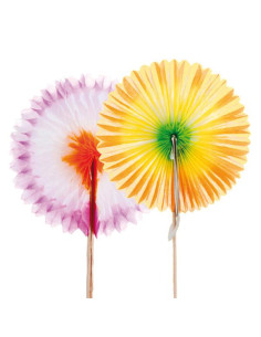 Adornos  Abanicos Chinos  Papel 144ud 115 05