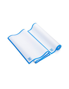 Roll Drap Paño Blanco Cenefa Azul 40x64 10ud