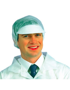 Redes Cabello Visera Ø28cm Blanco 50ud 155 26