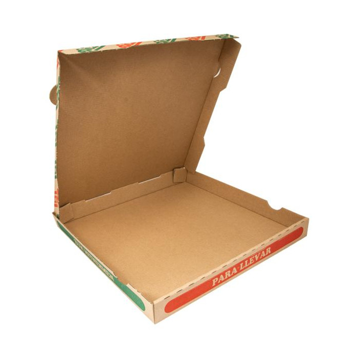 Caja Pizza Microcanal 32x32x3 5cm 100ud 148 23