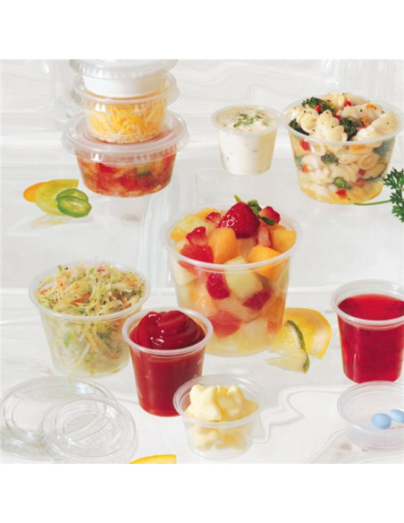 Tarrinas Microondables 60ml 2500ud 130 08 Tarrinas Microondables 60ml 2500ud 130 08