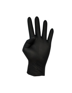 Guante Nitrilo Softskin Negro Mediana 10x100ud 2