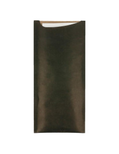 Bolsas Cubierto Servilleta Negro 250ud 223 20