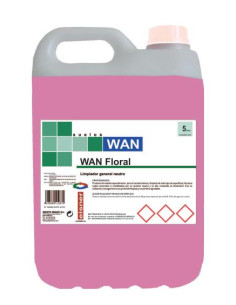 Limpiador General Neutro Wan Floral 4x5L