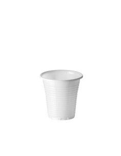 Vaso PP Blanco Reutilizable 150ml 3000ud