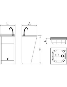 Lavamanos Registrable Electrónico a Pilas 2