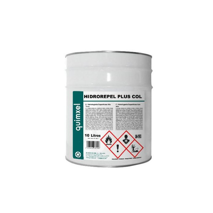 Hidrofugante Alto Tono Hidrorepel Plus Col 10L