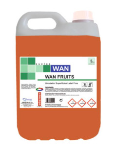 Limpiador Label Free WAN Fruits 4x5L