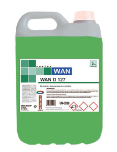 Limpiador Desengrasante Enérgico WAN D 127 4x5L