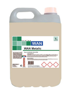 Cera Metalizada Larga Duración WAN Metalic 4x5L