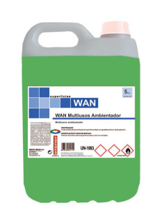 Limpiador WAN Multiusos Ambientador 4x5L
