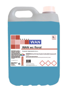 Limpiador Desodorizante W C  WAN W C  Floral 4x5L