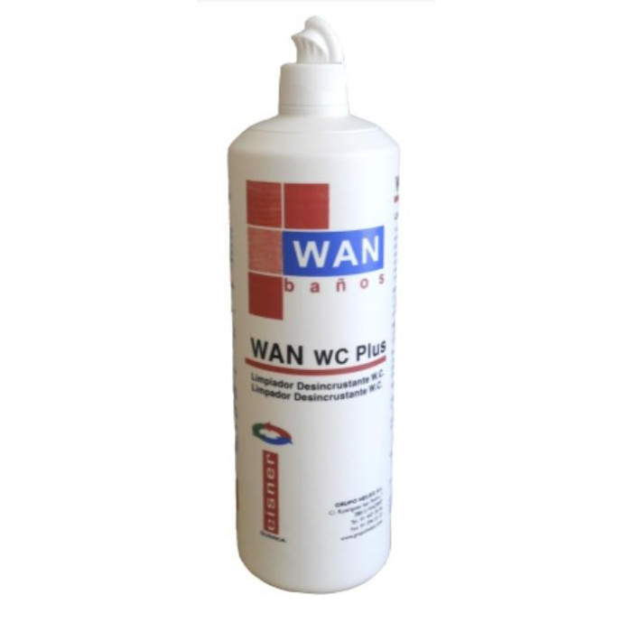 Limpiador Desincrustante W C  WAN WC Plus 12x1L