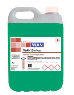 Limpiador Concentrado Baños WAN Baños 4x5L