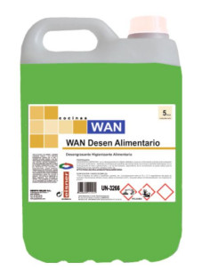 Desengrasante WAN Desen Alimentario 4x5L