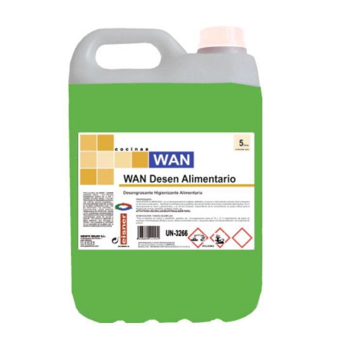 Desengrasante WAN Desen Alimentario 4x5L