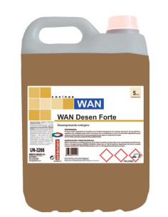 Desengrasante Enérgico WAN Desen Forte 4x5L