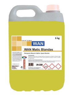 Detergente Máquina Vajillas WAN MATIC BLANDAS 6kg