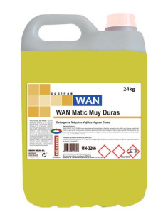Detergente Máquina WAN Matic Muy Duras 24kg