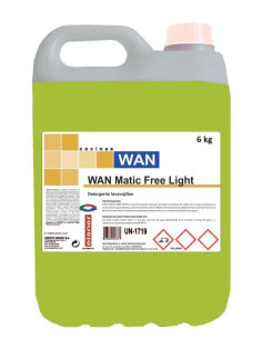 Detergente Lavavajillas WAN Matic Free Light 6kg