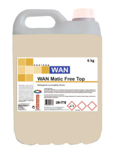 Detergente Máquina Vajillas WAN Matic Free 5L 4ud
