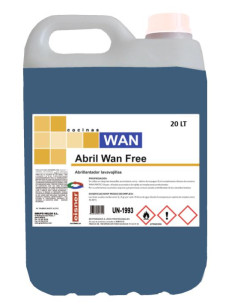Abrillantador Lavavajillas Abril WAN Free 20L
