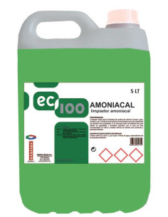 Limpiador Amoniacal EC-100 Amoniacal 5L 4ud