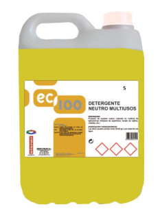 Detergente Neutro EC-100 Multiusos 5L 4ud