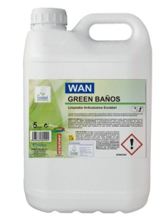 Limpiador Anticalcáreo GREEN Baños 5L 4ud